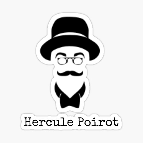 Hercule Poirot Sticker
