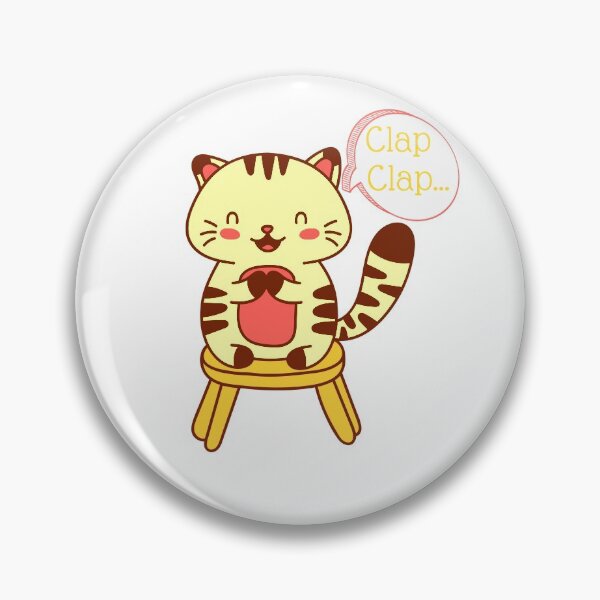 Item preview, Clap Clap - Cat designed and sold by ActRightToday.