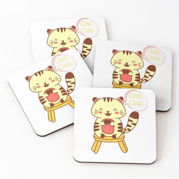 Item preview, Clap Clap - Cat designed and sold by ActRightToday.