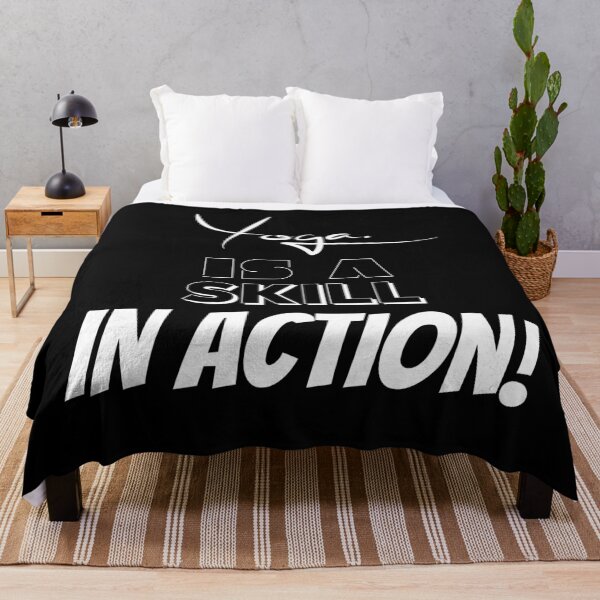 Item preview, Yoga Is A Skill In Action. designed and sold by BofflingDesigns.