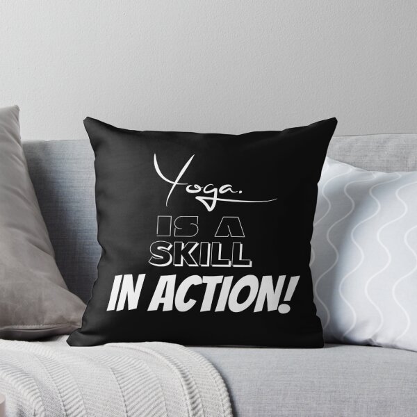 Item preview, Yoga Is A Skill In Action. designed and sold by BofflingDesigns.