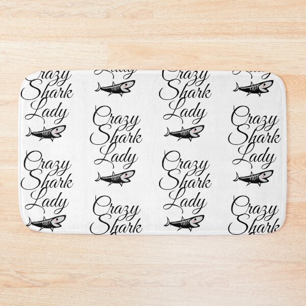 Item preview, crazy shark lady designed and sold by JaMatt1983.