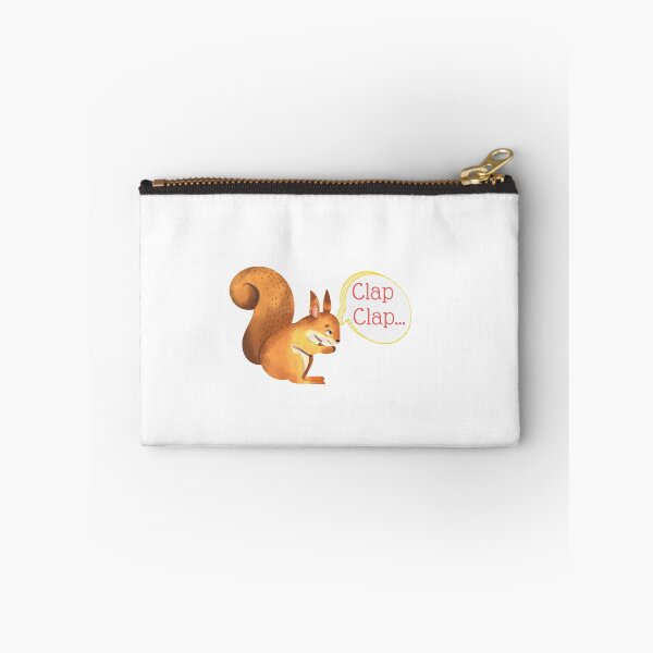 Item preview, Clap Clap - Squirrel designed and sold by ActRightToday.