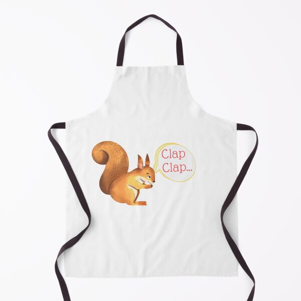 Item preview, Clap Clap - Squirrel designed and sold by ActRightToday.