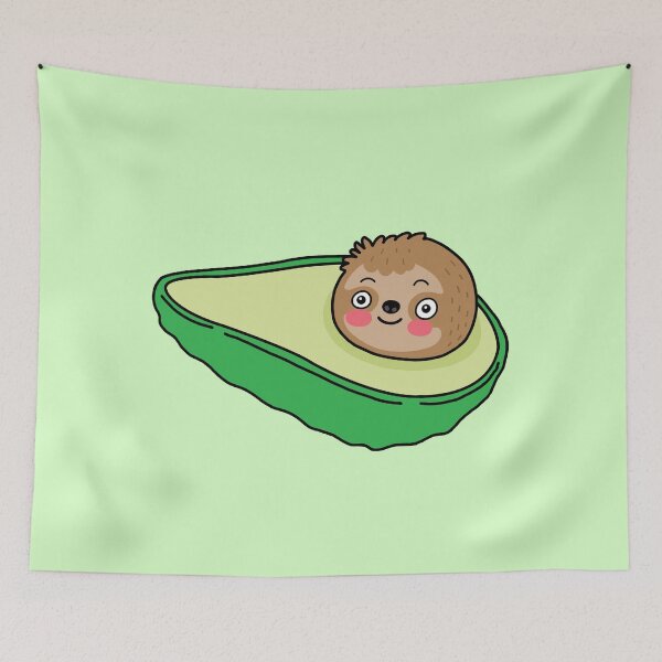 Item preview, Avocado Sloth  designed and sold by SuperrSunday.