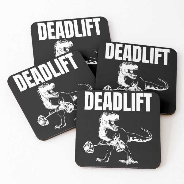 Item preview,  T-Rex Raptor Dinosaur Trainer Deadlift Gym Workout designed and sold by reval-store.
