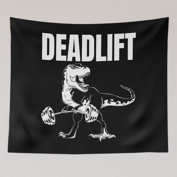 Item preview,  T-Rex Raptor Dinosaur Trainer Deadlift Gym Workout designed and sold by reval-store.