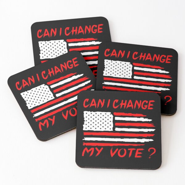 Item preview, Can I Change My Vote designed and sold by AS-Shirts.