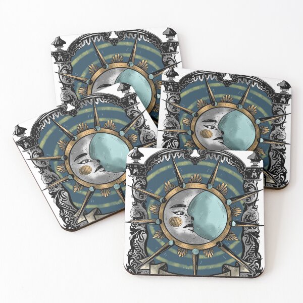 Item preview, Tarot Card - No 13 - The Moon  designed and sold by theSadartist.