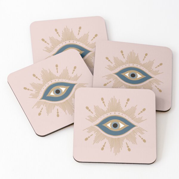 Item preview, Eye drawing blue gold designed and sold by FrankaB.