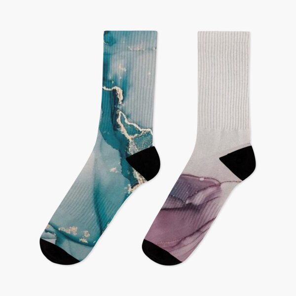 Item preview, Ocean Blue and purple tie and dye print designed and sold by ItsMeZara.