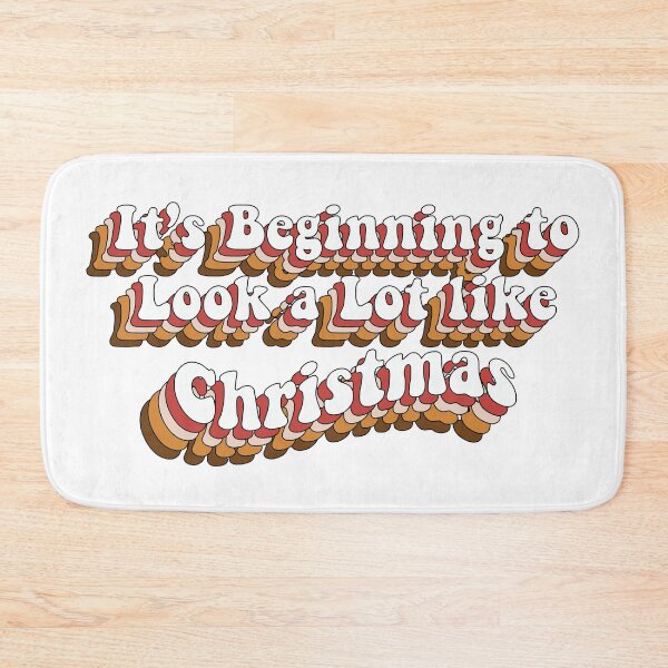 Item preview, It's Beginning to Look a Lot like Christmas Quote  designed and sold by Rodrigo Ledesma.
