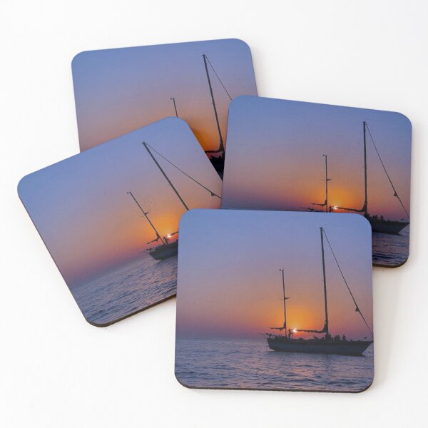 Item preview, Boat Sunset Portrait designed and sold by yourDREAMart.
