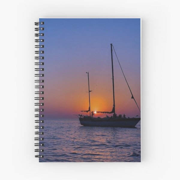 Item preview, Boat Sunset Portrait designed and sold by yourDREAMart.