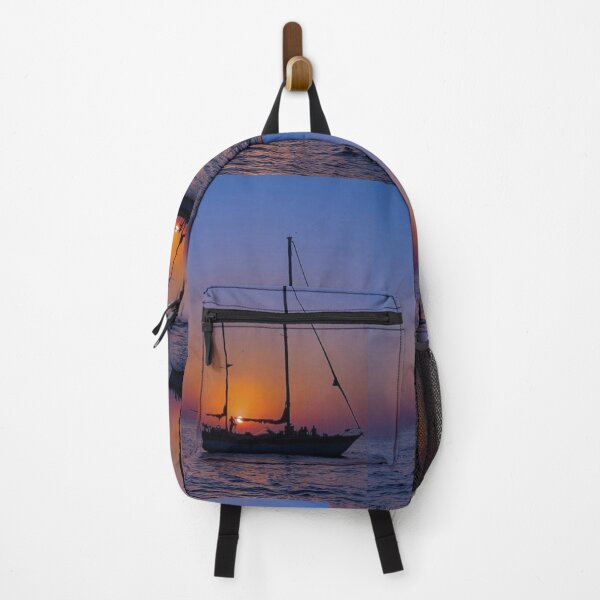 Item preview, Boat Sunset Portrait designed and sold by yourDREAMart.