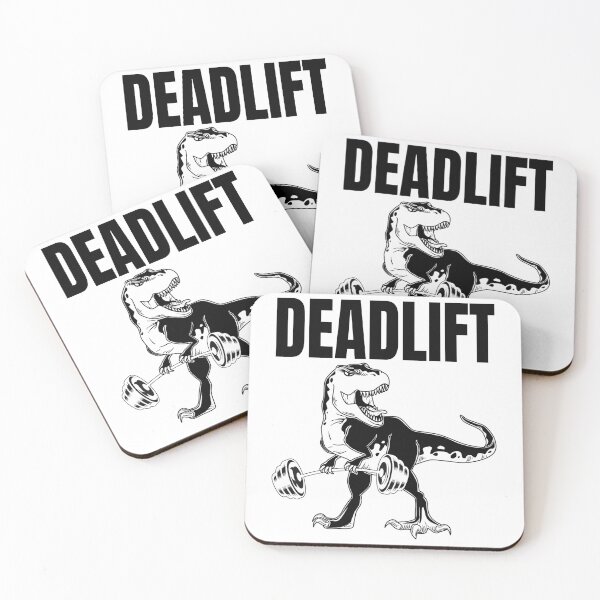 Item preview, T-Rex Raptor Dinosaur Trainer Deadlift Gym Workout designed and sold by reval-store.