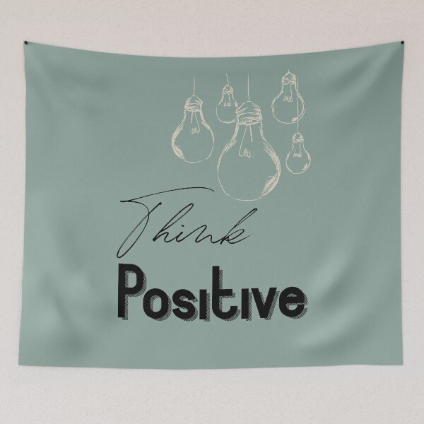 Item preview, Think positive print designed and sold by RSDigitalPrintDesign.