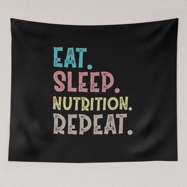 Item preview, Eat Sleep nutrition Repeat designed and sold by Life Shop.