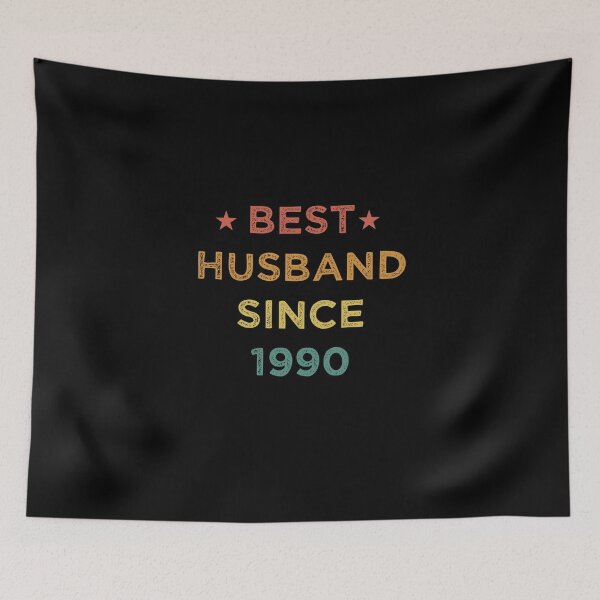 Item preview, Best Husband Since 1990 Funny Wedding Anniversary Gifts Vintage designed and sold by Chamssou.