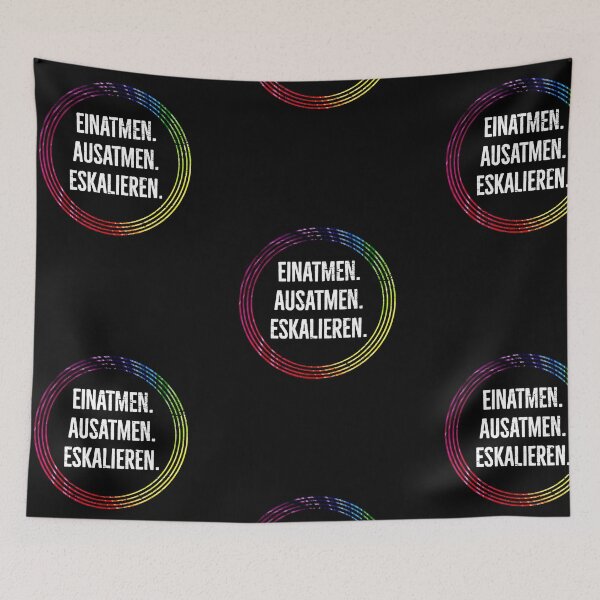Item preview, inhale exhale escalate designed and sold by designMarks.