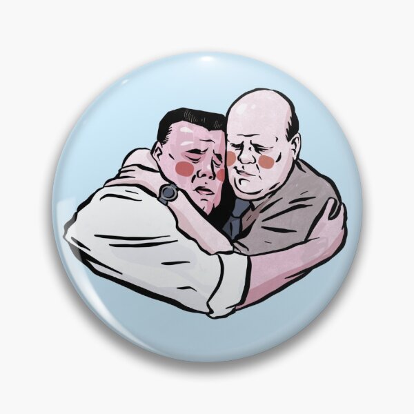 Item preview, Scully and Hitchcock hugging brooklyn nine nine designed and sold by LemonStand.