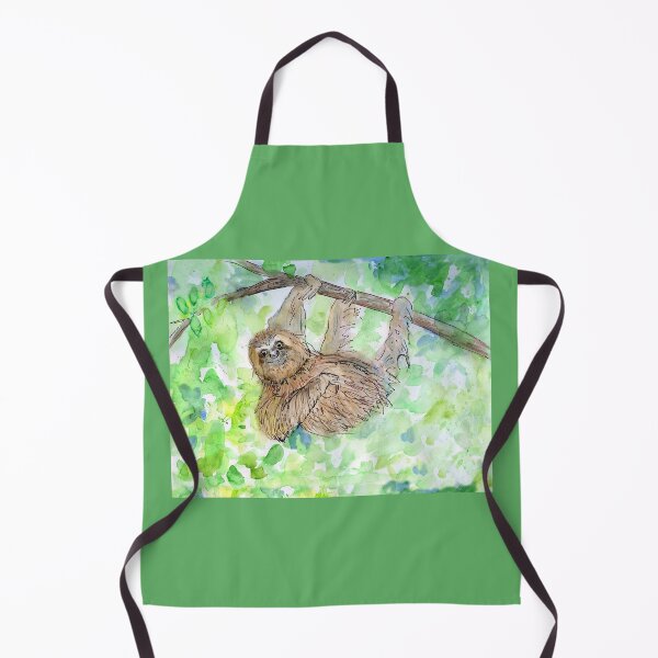 Item preview, Sloth Watercolor by Sunny Stewart Krchmar designed and sold by Sunny Creations.
