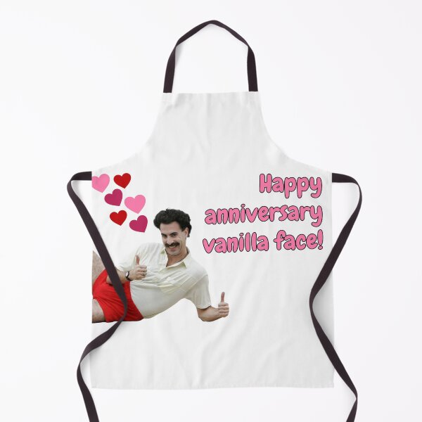 Item preview, Borat, happy anniversary vanilla face designed and sold by avit1.