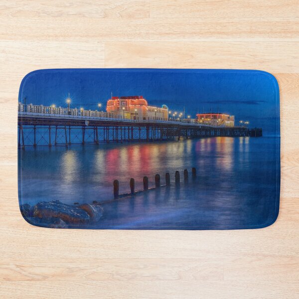Item preview, Worthing Pier at Night designed and sold by LenBrook.