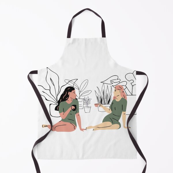 Item preview, Childhood Friends Having Coffee Cute Drawing designed and sold by A. P..