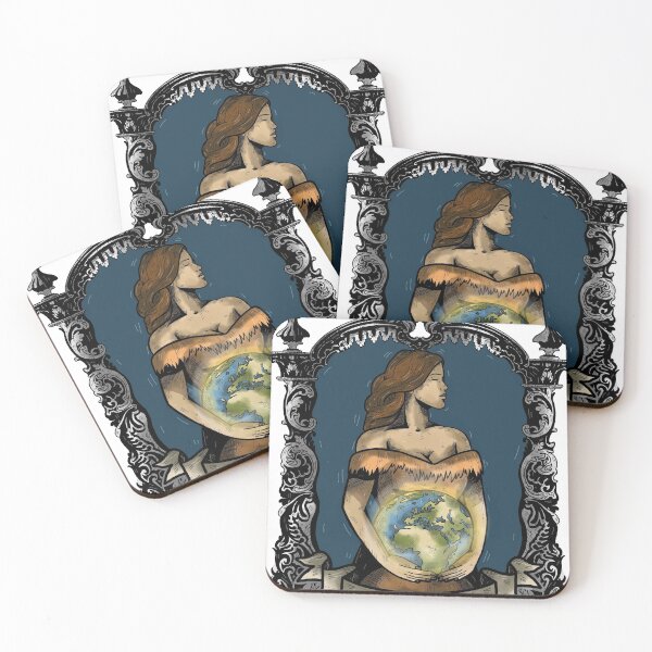 Item preview, Tarot Card - No 18 - The World  designed and sold by theSadartist.