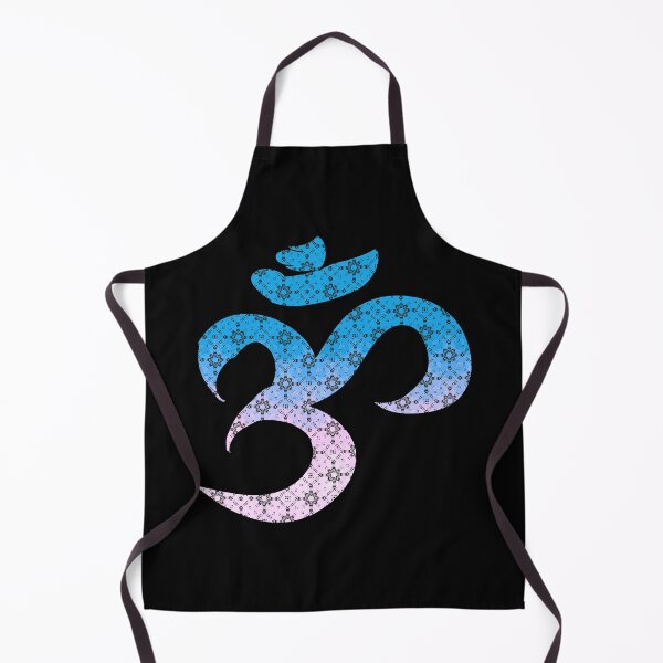Item preview, Blue pink gradient Aum sign designed and sold by orangerinka.