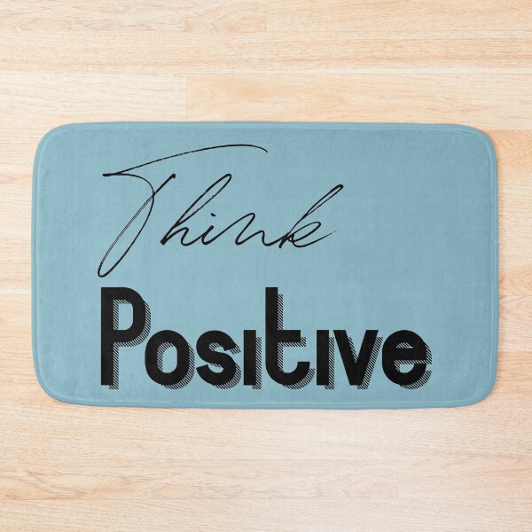Item preview, Think positive pattern designed and sold by RSDigitalPrintDesign.
