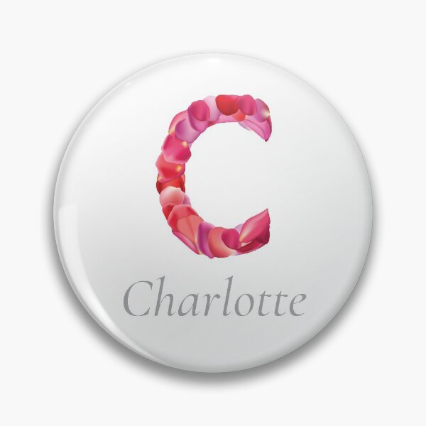 Item preview, Charlotte - Name in flower petals designed and sold by Mellymade Design.