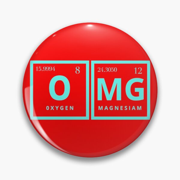 Item preview, Oxygen Magnesiam Science Themed Design designed and sold by SCI-Boutique.