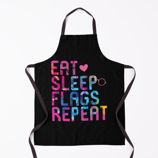 Item preview, Eat Sleep Flags Repeat Historian designed and sold by at85productions.