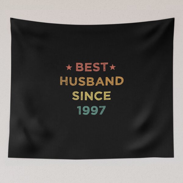 Item preview, Best Husband Since 1997 Funny Wedding Anniversary Gifts Vintage designed and sold by Chamssou.