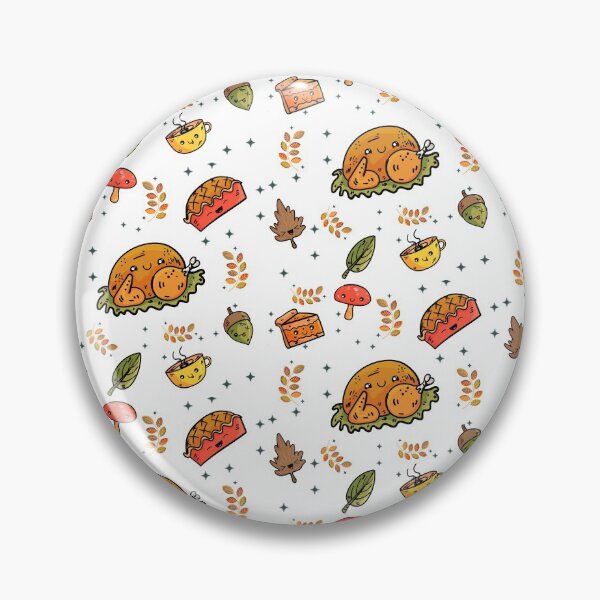 Item preview, Thanksgiving Turkey Pattern Cute Turkey  designed and sold by Avgeek21.