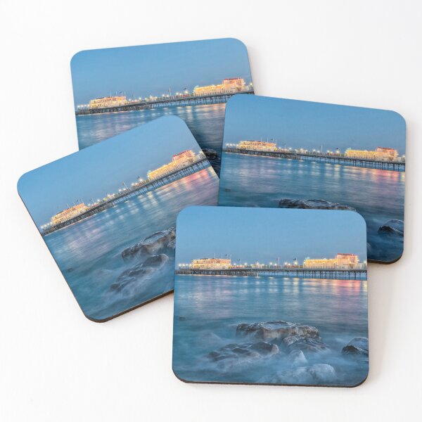 Item preview, Worthing Pier Blue Hour designed and sold by LenBrook.