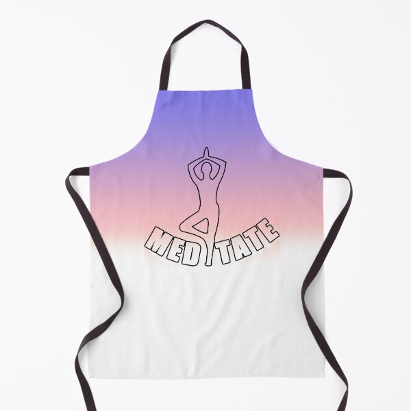 Item preview, Meditate yoga pose gradient designed and sold by Roy Store.