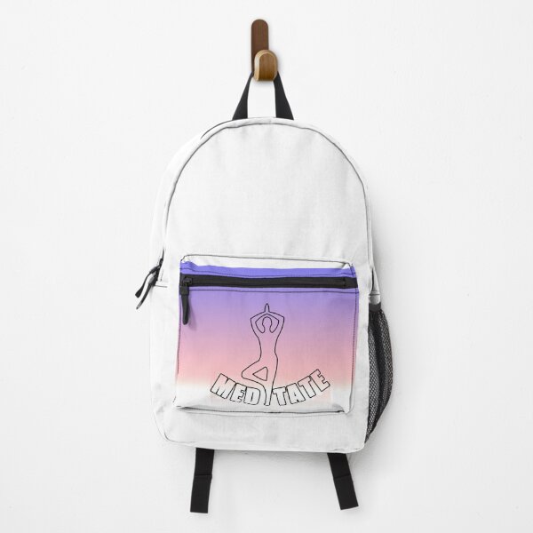 Item preview, Meditate yoga pose gradient designed and sold by Roy Store.