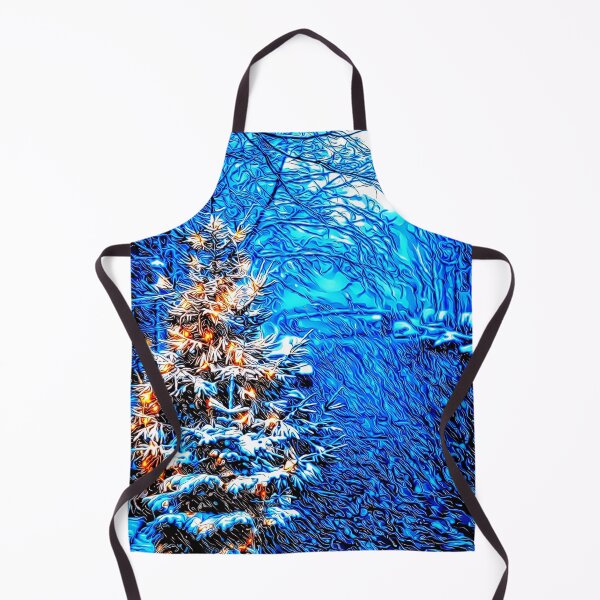 Item preview, Christmas Tree on Blue designed and sold by RitaMaye.
