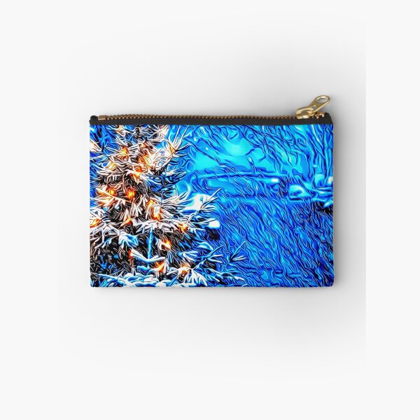 Item preview, Christmas Tree on Blue designed and sold by RitaMaye.