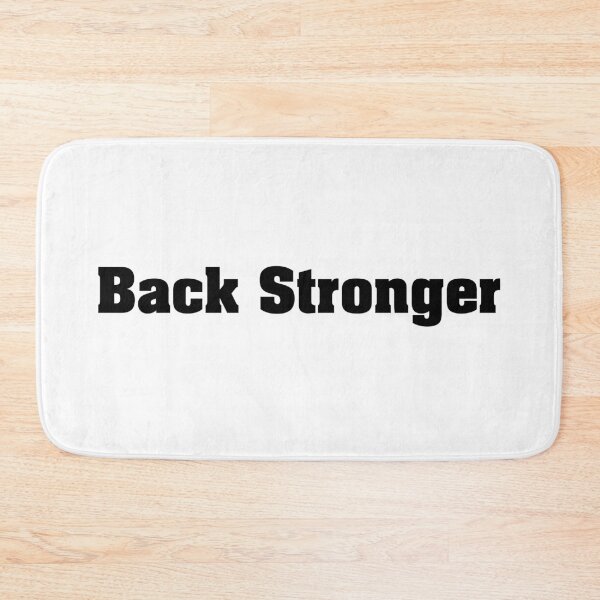 Item preview, Back Stronger | Black Print designed and sold by SJ Designs.