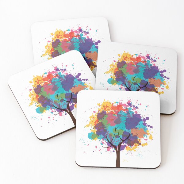 Item preview, Colorful Abstract Tree designed and sold by infleims.