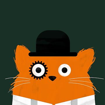 Artwork thumbnail, Cat Orange by Doozal