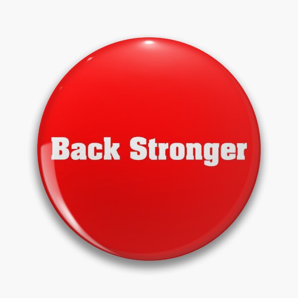 Item preview, Back Stronger | White Print designed and sold by SJ Designs.