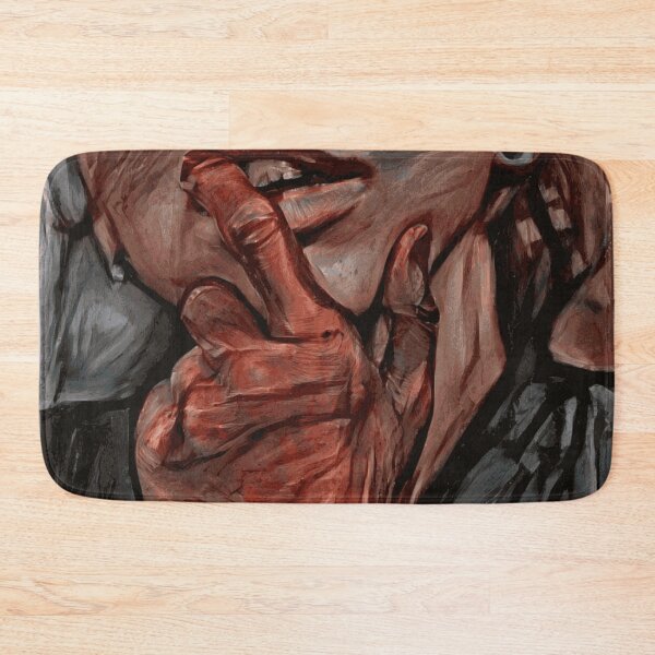Item preview, Sensual Finger Bite - Abstract Digital Painting designed and sold by Canavas.