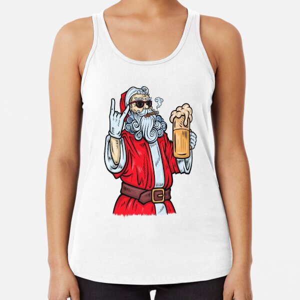 Item preview, Bad Santa Claus, Rock, Beer and Cigar designed and sold by Bruvi.