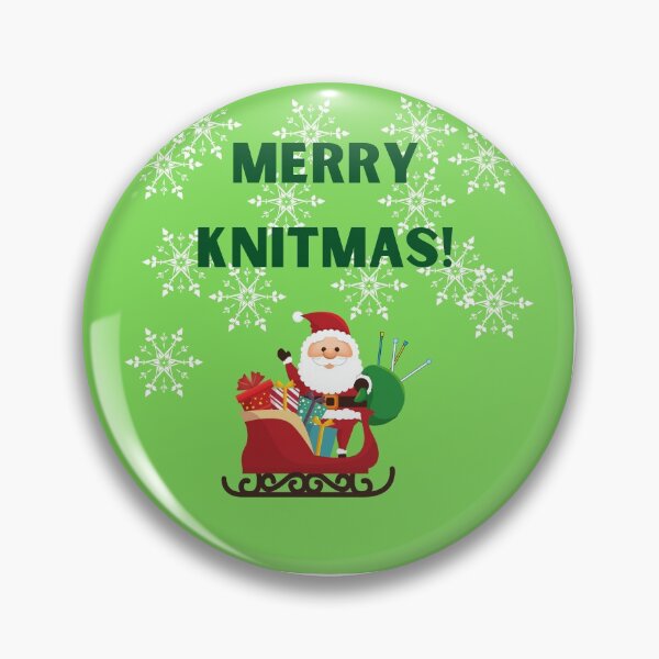 Item preview, Merry Knitmas with Santa designed and sold by Knitterty.