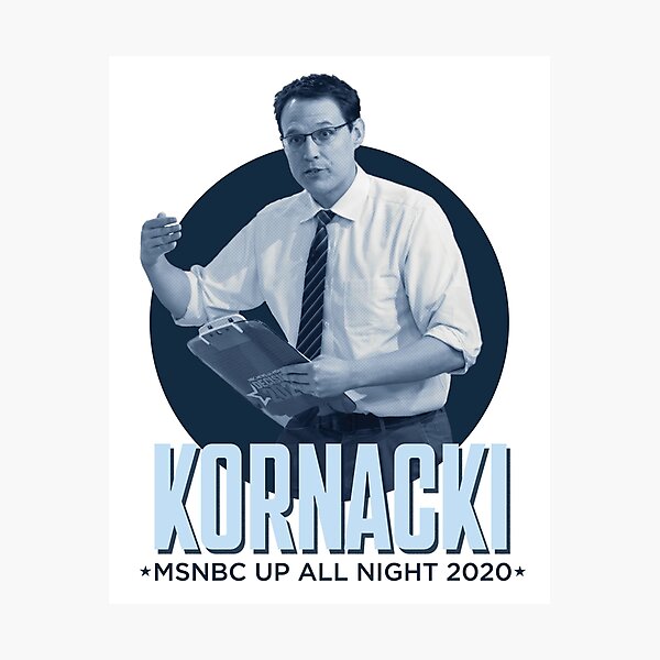 Steve Kornacki Up All Night 2020 Photographic Print